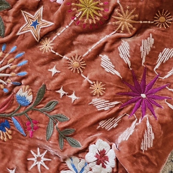 Johnny Was Celestin Velvet Tote  - Rare - EUC -  Price Firm - Picture 10 of 17